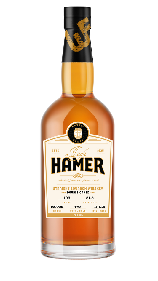 Hugh Hamer Straight Bourbon Double Oak 103 Small Batch