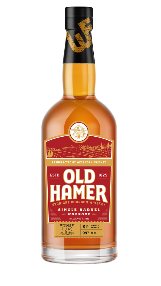 Old Hamer Straight Bourbon 100 Proof Single Barrel