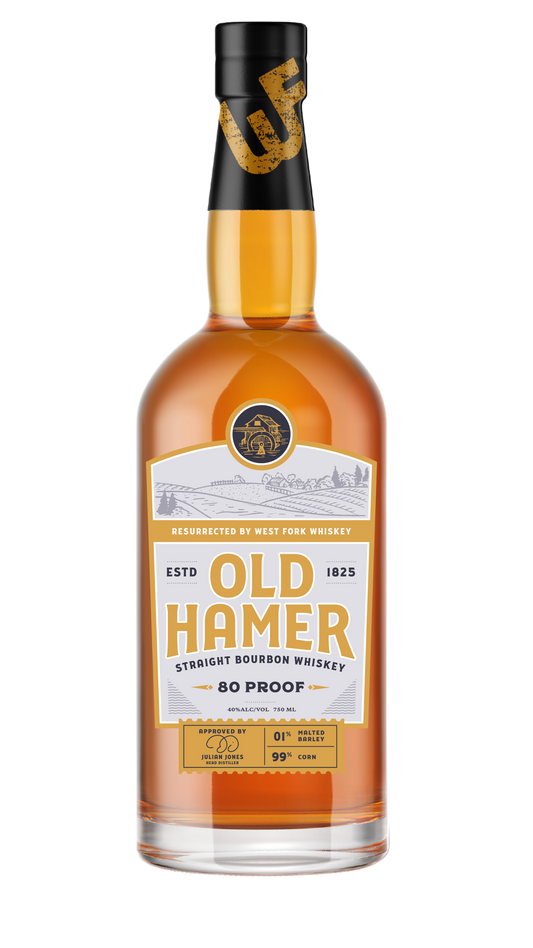 Old Hamer Straight Bourbon 80 Proof Small Batch