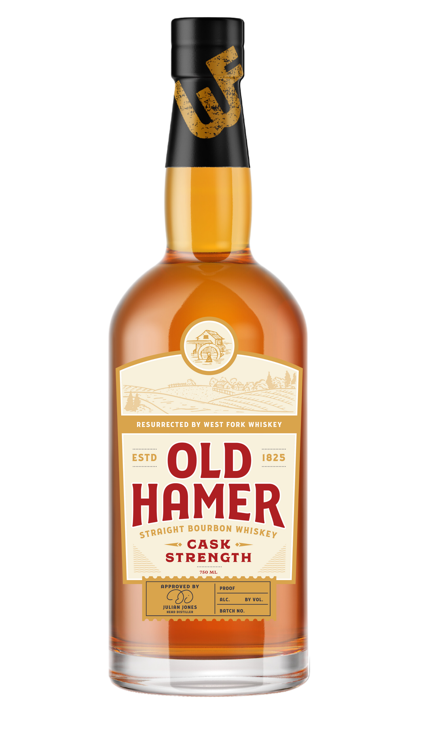 Old Hamer Straight Bourbon Cask Strength Small Batch